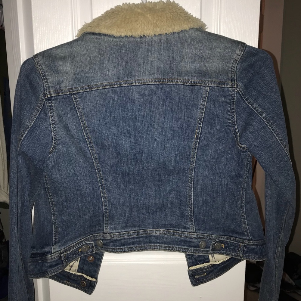 Levi’s Sherpa denim jacket from Anthropologie - Picture 2 of 2